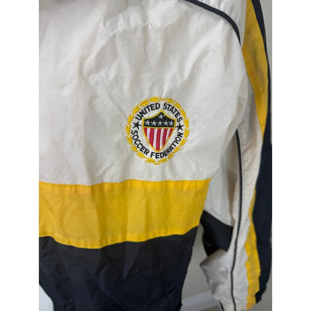 Vintage Offen Sport USA Olympics Style Track Jacket Full Zip Mens‎ Large 90s y2k